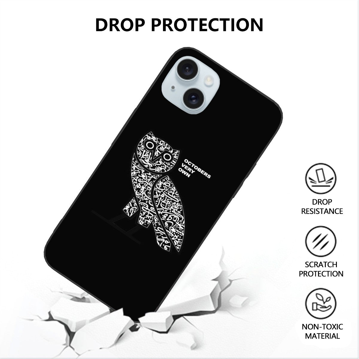 Canvasly Unbreakable Glass Case | A010 - OVO