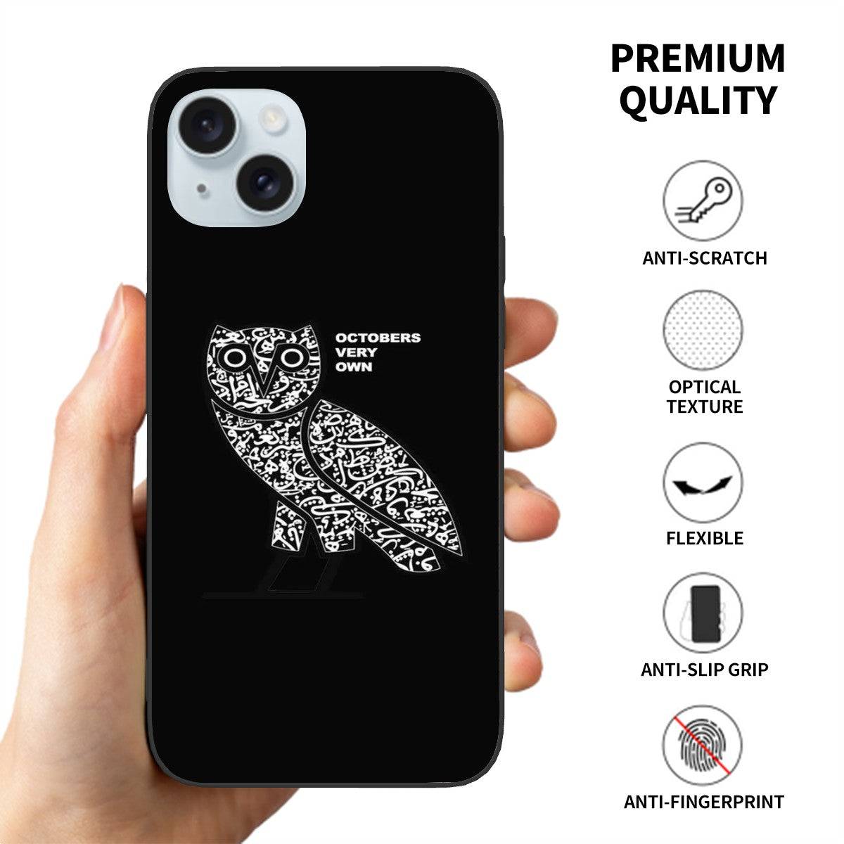Canvasly Unbreakable Glass Case | A010 - OVO