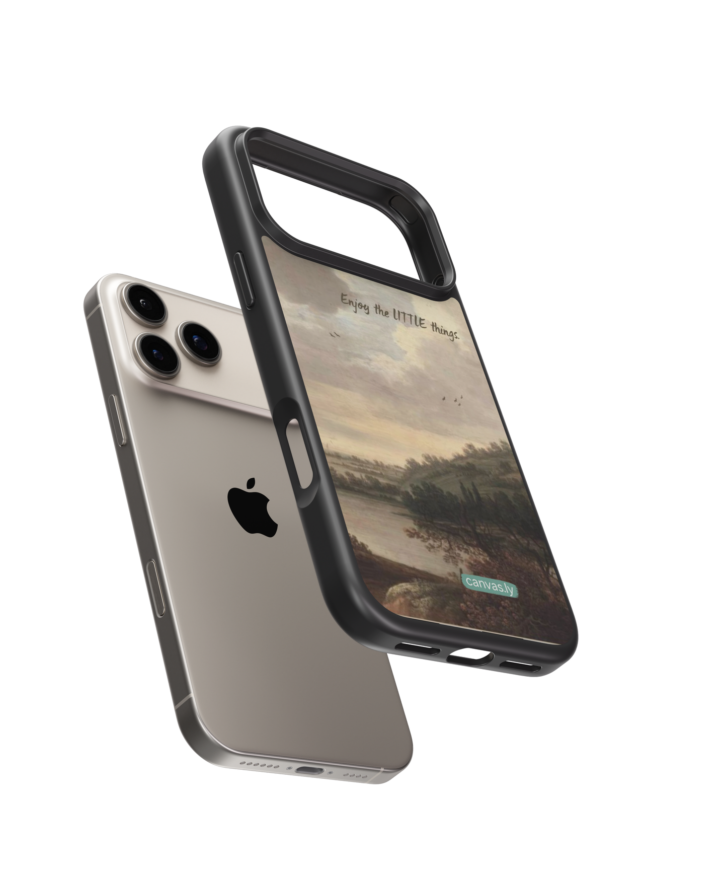 Canvasly Unbreakable Glass Case | Minimal Core Case - M008