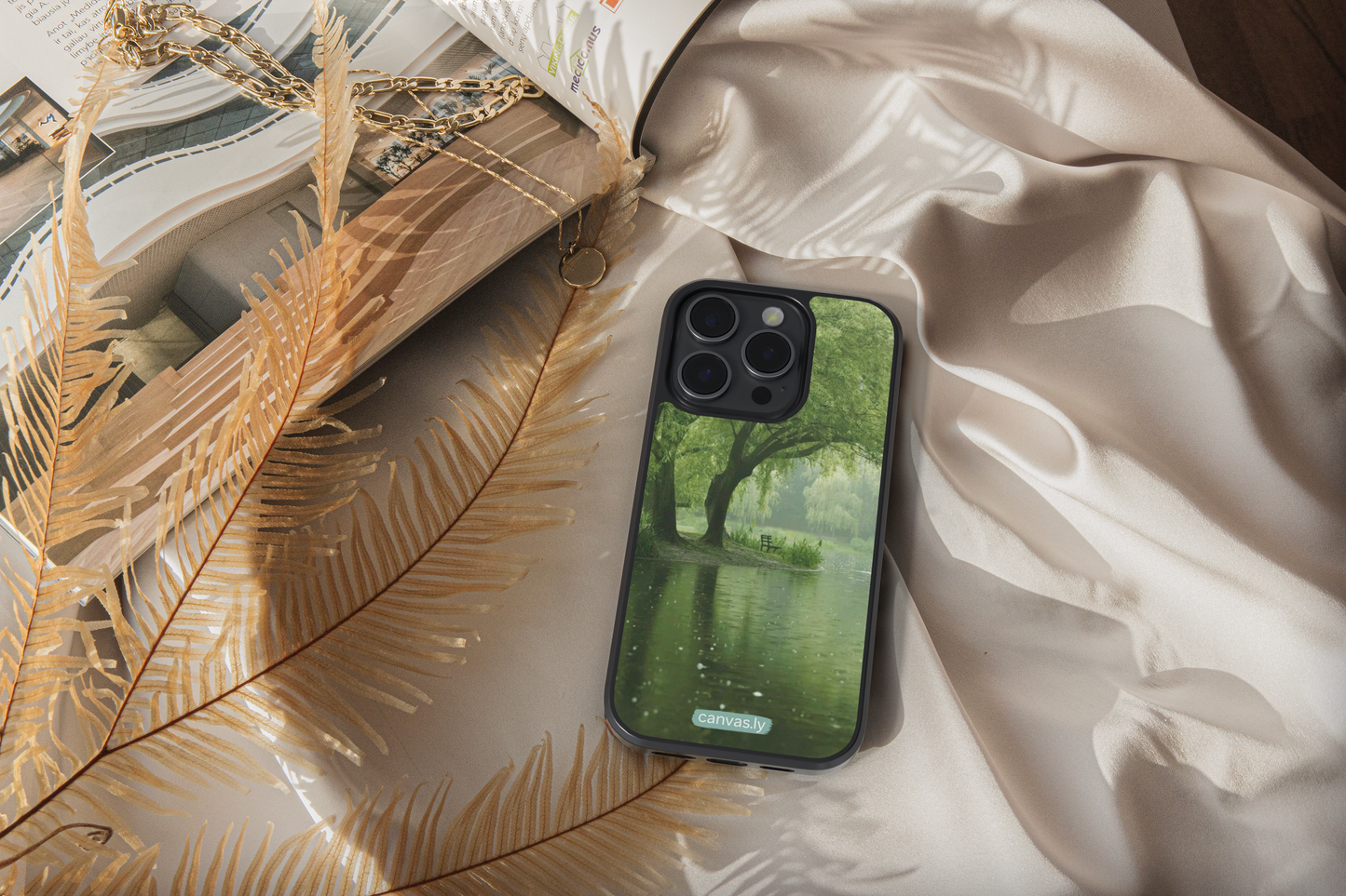 Canvasly Unbreakable Glass Case | Nature Case - N009